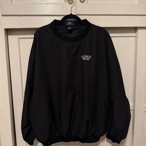 Aspen Black Pullover Sweatshirt